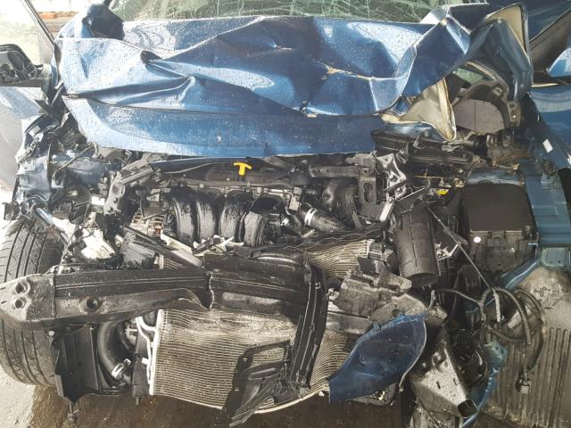 KMHD35LH8GU304800 - 2016 HYUNDAI ELANTRA GT BLUE photo 7