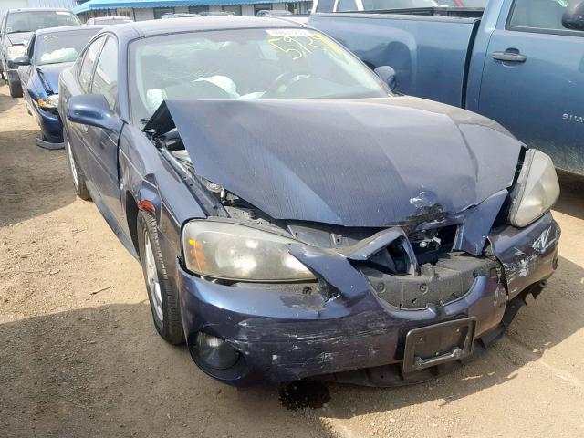 2G2WP552081105753 - 2008 PONTIAC GRAND PRIX BLUE photo 1