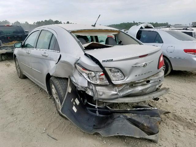 1C3LC46B69N517134 - 2009 CHRYSLER SEBRING LX SILVER photo 3