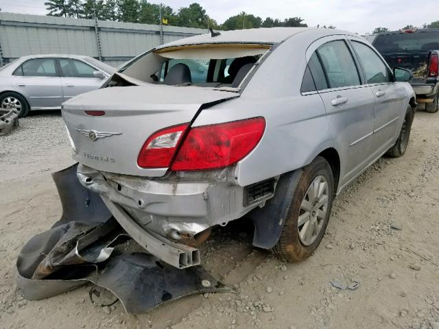 1C3LC46B69N517134 - 2009 CHRYSLER SEBRING LX SILVER photo 4