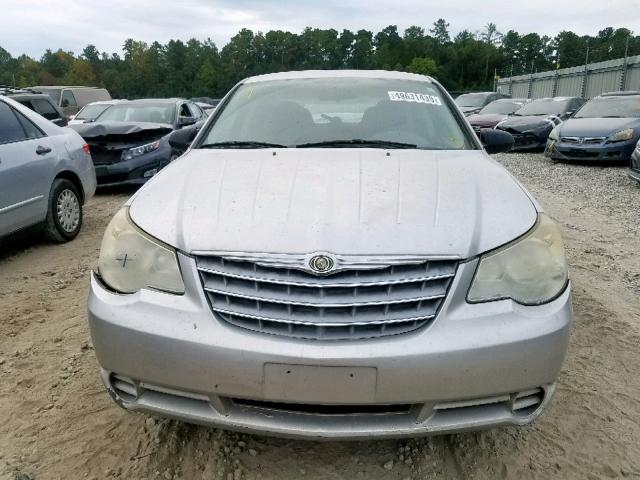 1C3LC46B69N517134 - 2009 CHRYSLER SEBRING LX SILVER photo 9