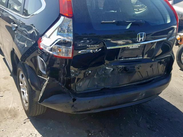 2HKRM4H30DH677785 - 2013 HONDA CR-V LX BLACK photo 9