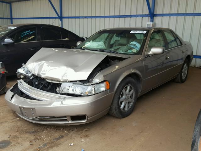 1G6KS54Y93U188436 - 2003 CADILLAC SEVILLE SL GOLD photo 2