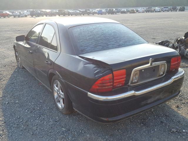 1LNHM86S31Y696804 - 2001 LINCOLN LS BLACK photo 3
