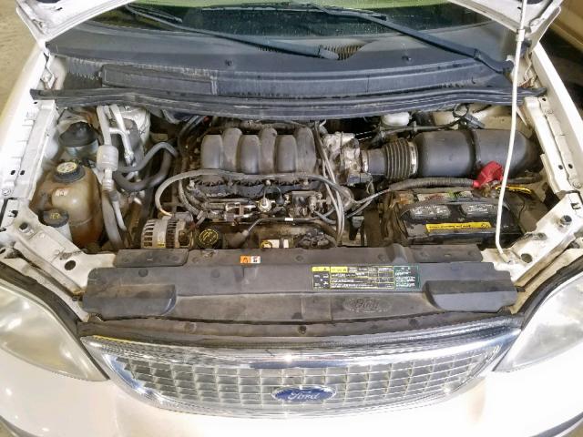 2FMZA56483BB72111 - 2003 FORD WINDSTAR S WHITE photo 7