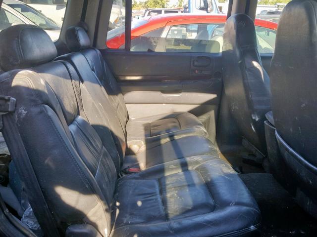 1B4HS28N21F596569 - 2001 DODGE DURANGO BLACK photo 6