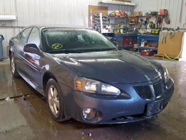 2G2WP552181126420 - 2008 PONTIAC GRAND PRIX GRAY photo 1