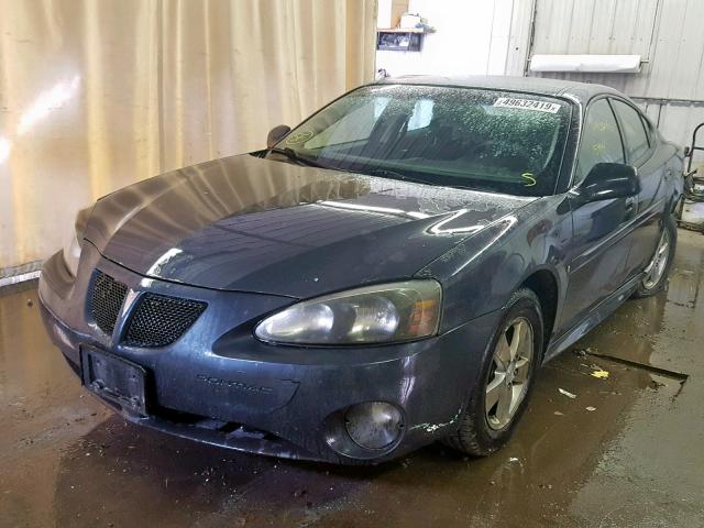 2G2WP552181126420 - 2008 PONTIAC GRAND PRIX GRAY photo 2