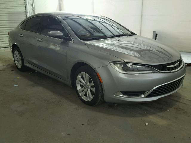 1C3CCCAB1FN732904 - 2015 CHRYSLER 200 LIMITE SILVER photo 1