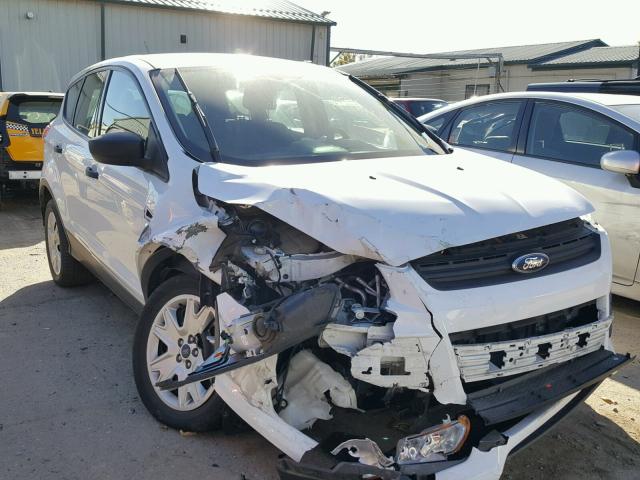 1FMCU0F74DUA03841 - 2013 FORD ESCAPE S WHITE photo 1