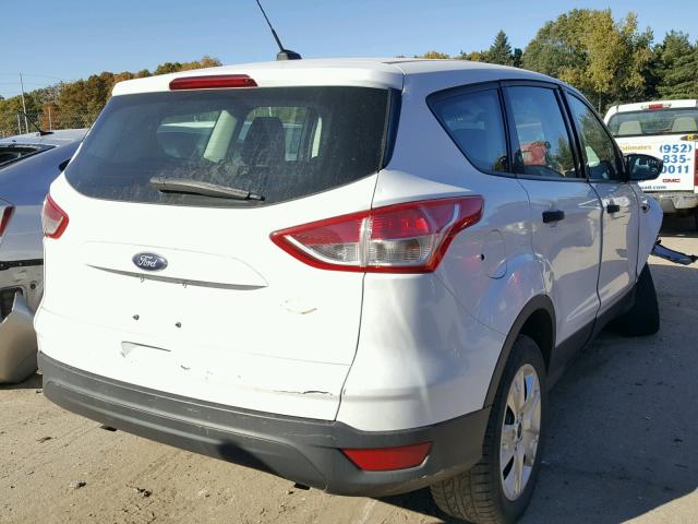 1FMCU0F74DUA03841 - 2013 FORD ESCAPE S WHITE photo 4