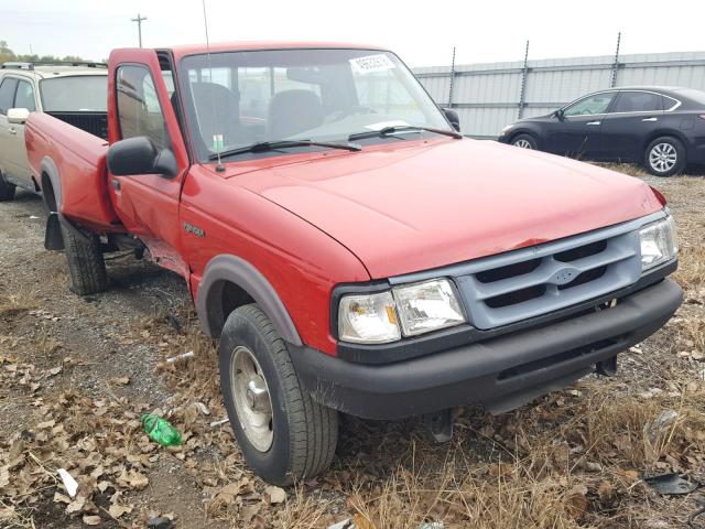 1FTCR11X6VPA40781 - 1997 FORD RANGER RED photo 1