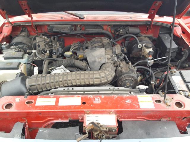 1FTCR11X6VPA40781 - 1997 FORD RANGER RED photo 7