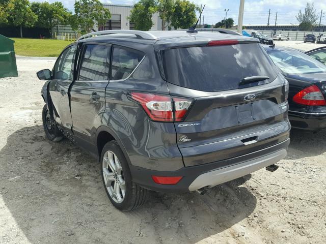 1FMCU0J95JUB97543 - 2018 FORD ESCAPE TIT CHARCOAL photo 3