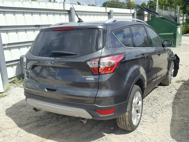 1FMCU0J95JUB97543 - 2018 FORD ESCAPE TIT CHARCOAL photo 4