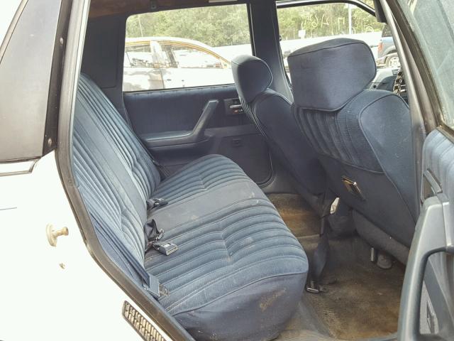 1G3AG54N4P6371382 - 1993 OLDSMOBILE CUTLASS CI WHITE photo 6