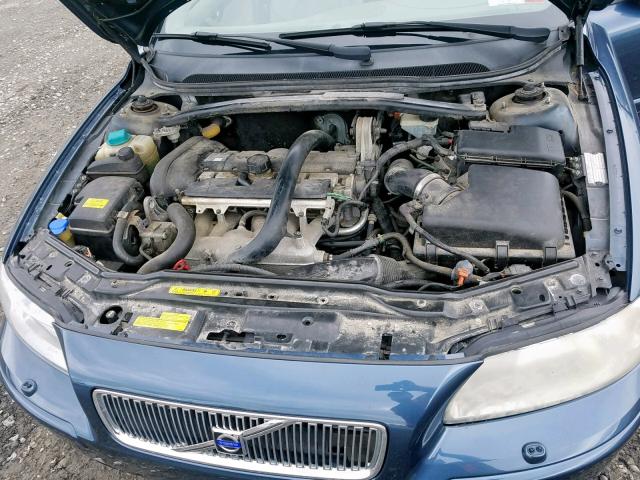 YV1SW592661534108 - 2006 VOLVO V70 2.5T BLUE photo 7