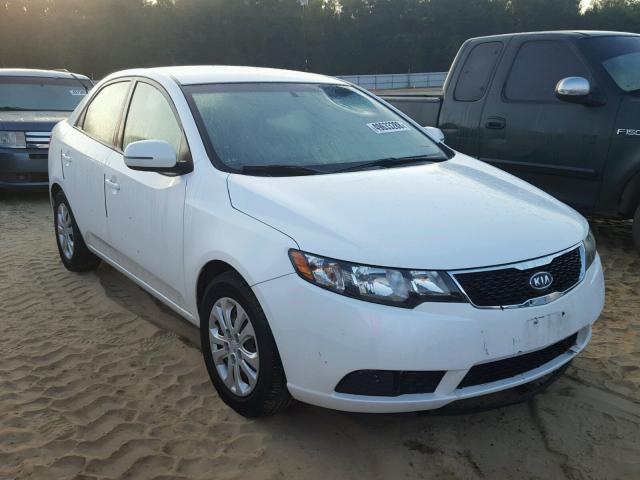 KNAFU4A24D5716234 - 2013 KIA FORTE EX WHITE photo 1