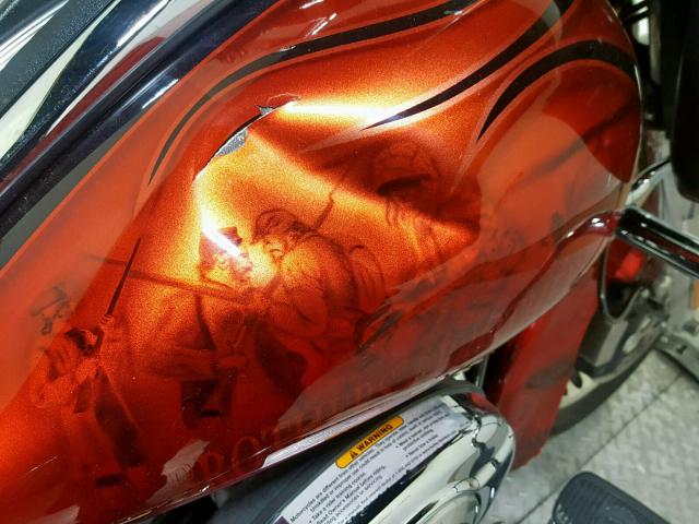 1HD1KGM13BB647962 - 2011 HARLEY-DAVIDSON FLTRU RED photo 14