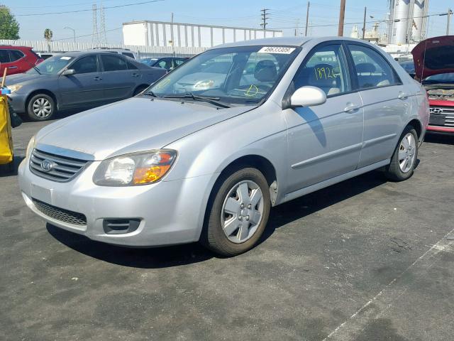 KNAFE222995612281 - 2009 KIA SPECTRA EX SILVER photo 2