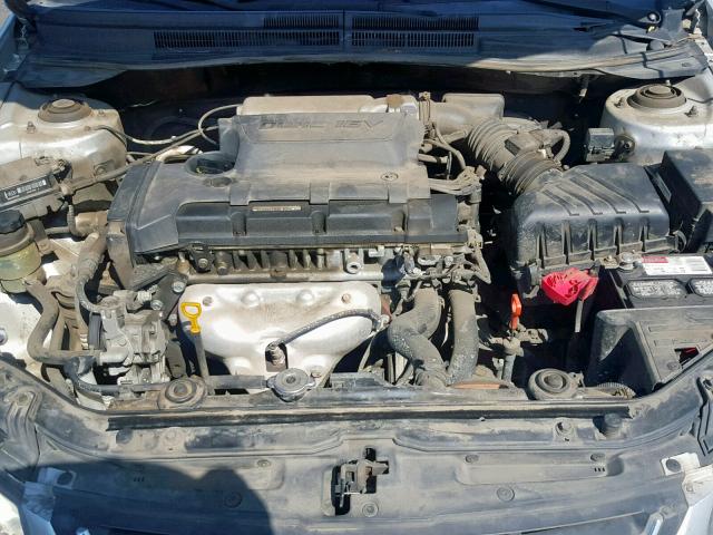 KNAFE222995612281 - 2009 KIA SPECTRA EX SILVER photo 7