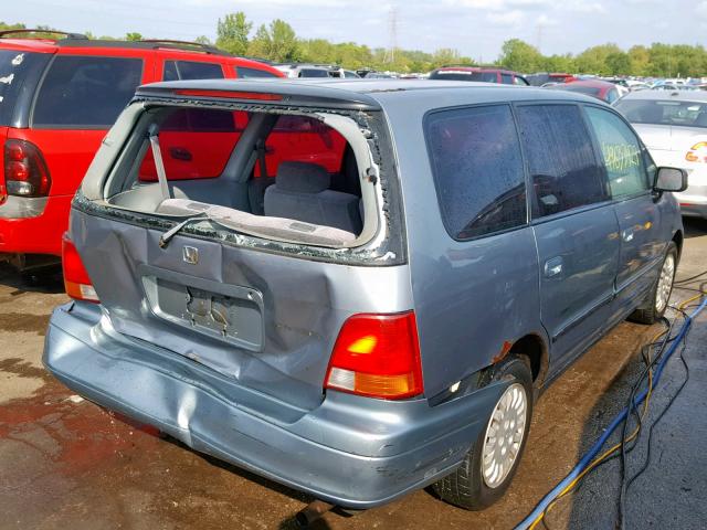 JHMRA1863SC010282 - 1995 HONDA ODYSSEY LX BLUE photo 4