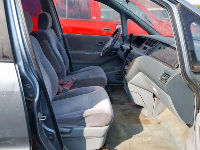 JHMRA1863SC010282 - 1995 HONDA ODYSSEY LX BLUE photo 5