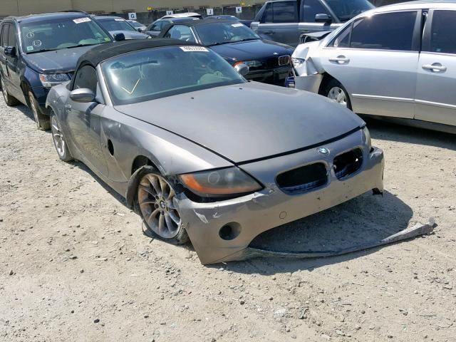 4USBT33514LS48975 - 2004 BMW Z4 2.5 SILVER photo 1