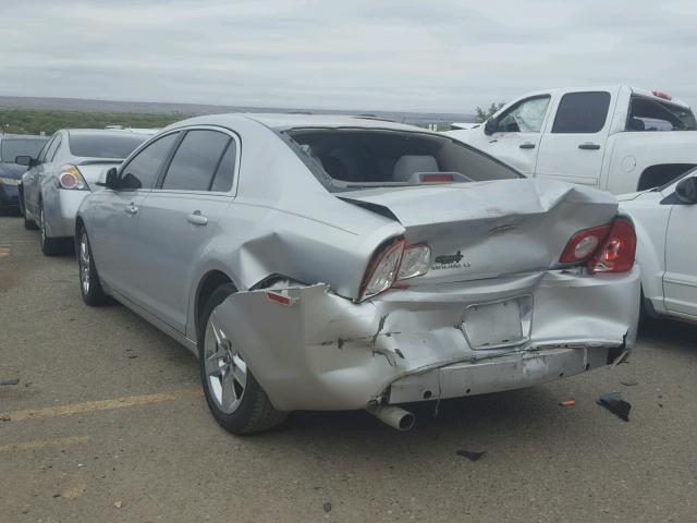 1G1ZC5EB1AF212970 - 2010 CHEVROLET MALIBU 1LT SILVER photo 3