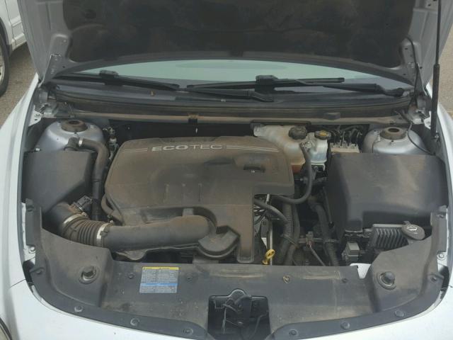 1G1ZC5EB1AF212970 - 2010 CHEVROLET MALIBU 1LT SILVER photo 7
