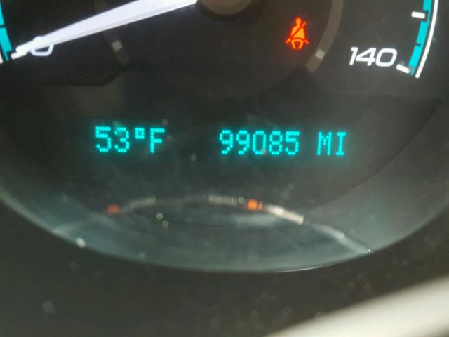 1G1ZC5EB1AF212970 - 2010 CHEVROLET MALIBU 1LT SILVER photo 8