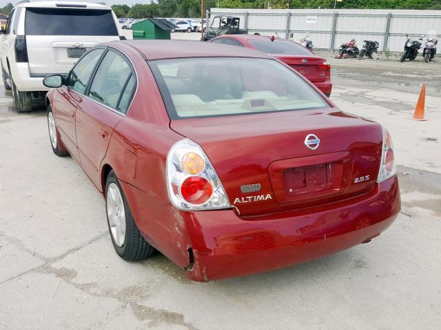 1N4AL11D33C182501 - 2003 NISSAN ALTIMA BAS RED photo 3