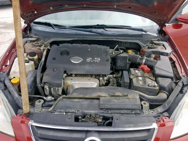 1N4AL11D33C182501 - 2003 NISSAN ALTIMA BAS RED photo 7