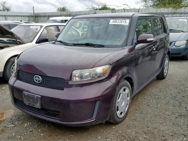 JTLKE50E791062428 - 2009 TOYOTA SCION XB 勃艮第红 照片 2