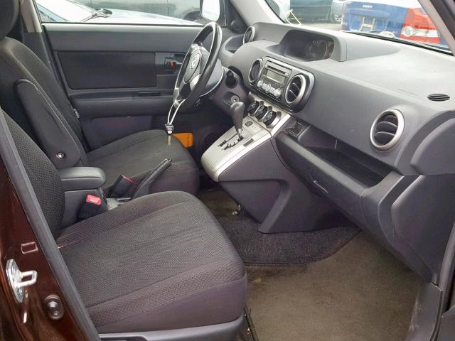 JTLKE50E791062428 - 2009 TOYOTA SCION XB 勃艮第红 照片 5