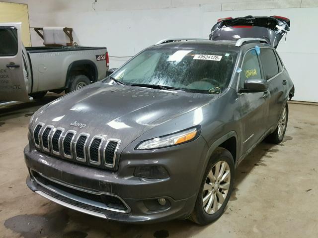 1C4PJMJX5JD594237 - 2018 JEEP CHEROKEE O GRAY photo 2