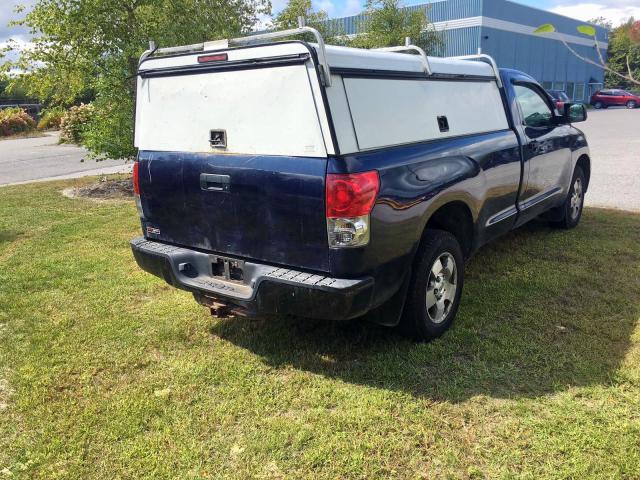 5TFLU52127X005545 - 2007 TOYOTA TUNDRA BLUE photo 4