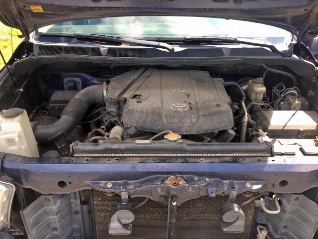 5TFLU52127X005545 - 2007 TOYOTA TUNDRA BLUE photo 8