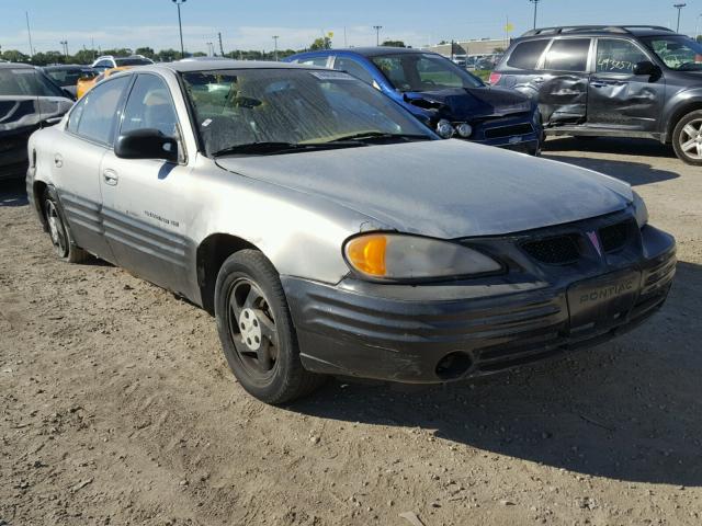 1G2NE52TXXC513698 - 1999 PONTIAC GRAND AM S SILVER photo 1