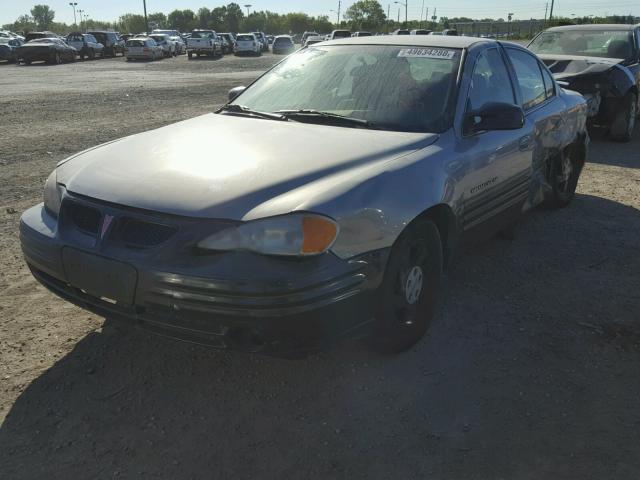 1G2NE52TXXC513698 - 1999 PONTIAC GRAND AM S SILVER photo 2