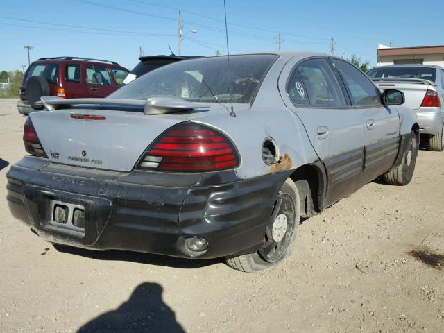 1G2NE52TXXC513698 - 1999 PONTIAC GRAND AM S SILVER photo 4