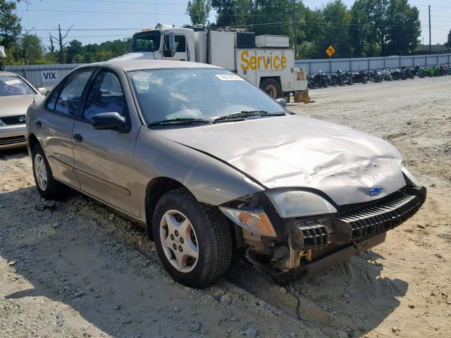 1G1JC524917130739 - 2001 CHEVROLET CAVALIER B GOLD photo 1