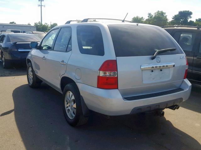 2HNYD18683H536307 - 2003 ACURA MDX TOURIN SILVER photo 3