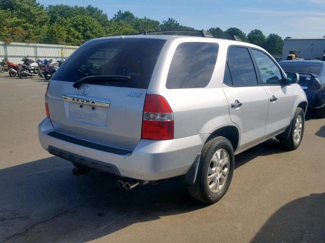 2HNYD18683H536307 - 2003 ACURA MDX TOURIN SILVER photo 4