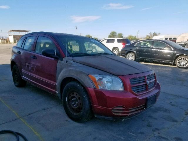 1B3HB28BX8D645694 - 2008 DODGE CALIBER RED photo 1