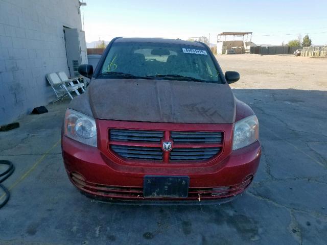 1B3HB28BX8D645694 - 2008 DODGE CALIBER RED photo 9