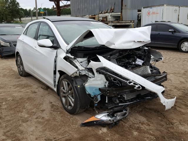 KMHD35LH3GU313856 - 2016 HYUNDAI ELANTRA GT WHITE photo 1