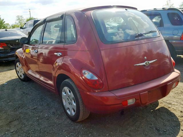 3A4FY48B76T261549 - 2006 CHRYSLER PT CRUISER RED photo 3