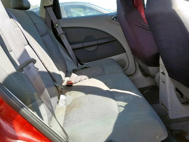 3A4FY48B76T261549 - 2006 CHRYSLER PT CRUISER RED photo 6