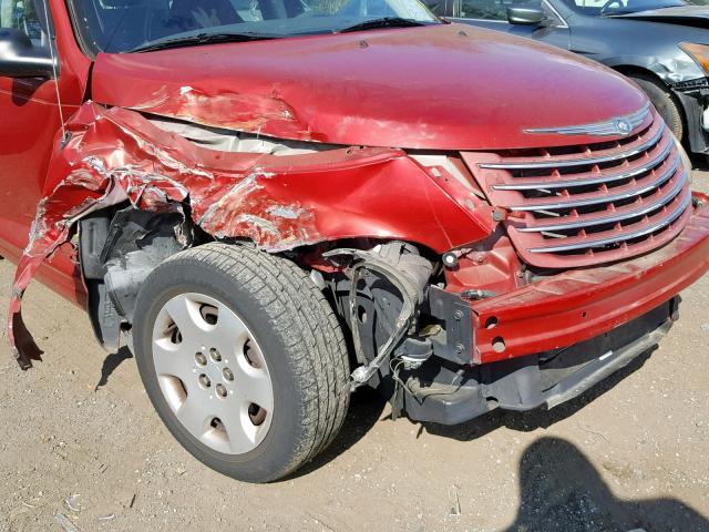 3A4FY48B76T261549 - 2006 CHRYSLER PT CRUISER RED photo 9